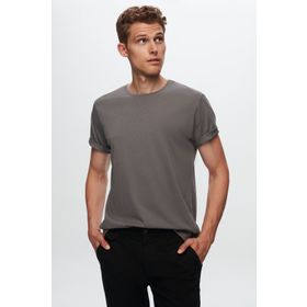 D's Damat 4HC141996753M301 Gri Erkek T-shirt
