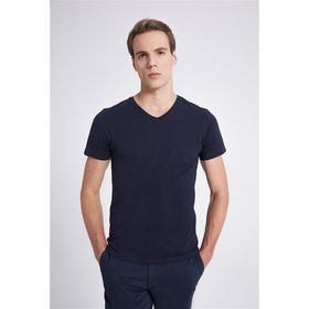 D's Damat 4HC141996755M Lacivert Erkek T-shirt