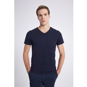 D's Damat 4HC141996755M Lacivert Erkek T-shirt