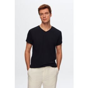 D's Damat 4HC141996755M Lacivert Erkek T-shirt