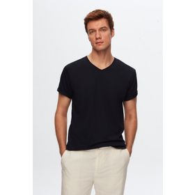 D's Damat 4HC141996755M Lacivert Erkek T-shirt