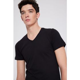 D's Damat 4HC141996755M Siyah Erkek T-shirt