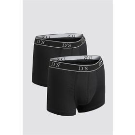 D's Damat 4HC44ORTBS02 Siyah Boxer Set