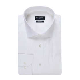 D's Damat 4HF02HD15100M801 Beyaz Regular Fit Armürlü Erkek Gömlek