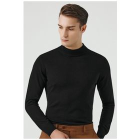 D's Damat 5HF06ORT16275 Regular Fit Haki Balıkçı Yaka Kazak