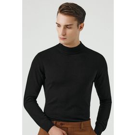 D's Damat 5HF06ORT16275 Regular Fit Haki Balıkçı Yaka Kazak