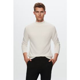 D's Damat 5HF06ORT16275 Regular Fit Haki Balıkçı Yaka Kazak
