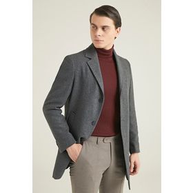 D's Damat 5HF08ORT10000 Antrasit Erkek Palto