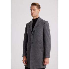 D's Damat 5HF08ORT10000 Antrasit Erkek Palto