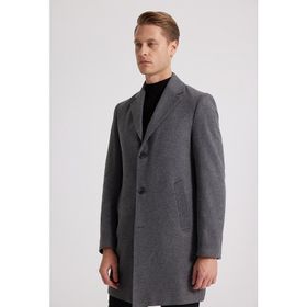 D's Damat 5HF08ORT10000 Antrasit Erkek Palto