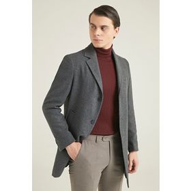 D's Damat 5HF08ORT10000 Antrasit Erkek Palto