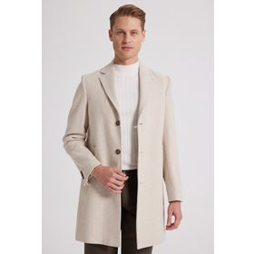 D's Damat 5HF08ORT10000 Bej Erkek Palto