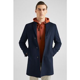 D's Damat 5HF08ORT10000 Regular Fit Lacivert Erkek Palto