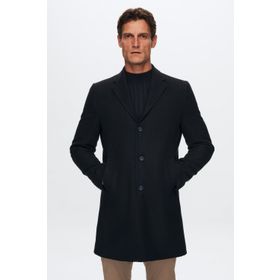 D's Damat 5HF08ORT10000 Regular Fit Lacivert Erkek Palto