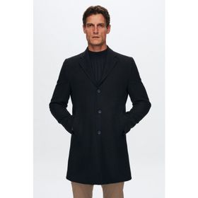 D's Damat 5HF08ORT10000 Regular Fit Lacivert Erkek Palto