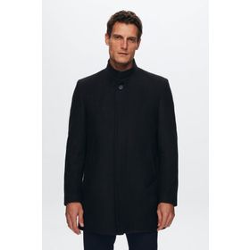 D's Damat 5HF08ORT10002 Regular Fit Lacivert Erkek Palto