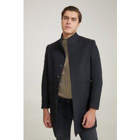 D's Damat 5HF08ORT10002 Regular Fit Siyah Erkek Palto