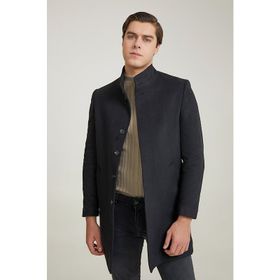 D's Damat 5HF08ORT10002 Regular Fit Siyah Erkek Palto