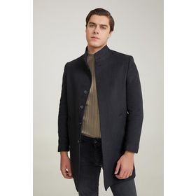 D's Damat 5HF08ORT10002 Regular Fit Siyah Erkek Palto