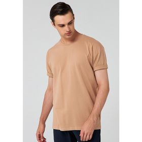 D's Damat 6HC14ORT02006 Bej Erkek T-shirt