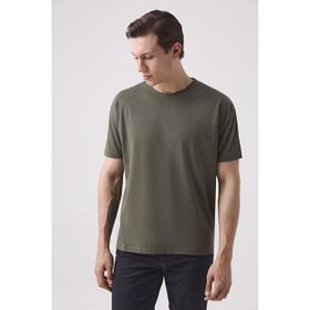 D's Damat 6HC14ORT02006 Haki Oversize Erkek T-shirt