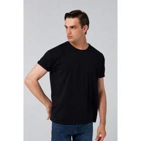 D's Damat 6HC14ORT02006 Siyah Oversize Erkek T-shirt