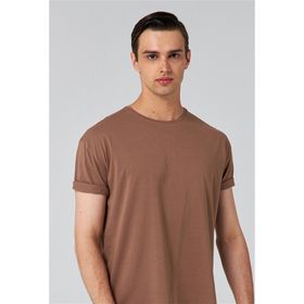 D's Damat 6HC14ORT02006 Vizon Oversize Erkek T-shirt