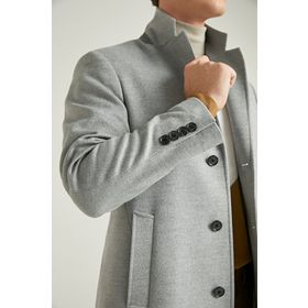 D's Damat 9HF080018903M Gri Erkek Palto