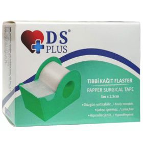 DS Plus 5 m 2.5 cm Pore Kağıt Flaster