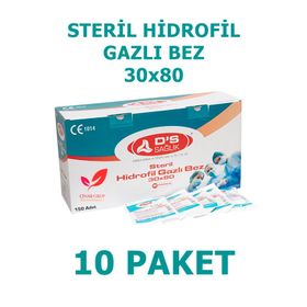 DS Sağlık 30x80 Hidrofil Gazlı Bez
