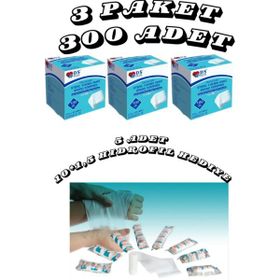 D&S Sağlık 7.5x7.5 cm 150 Adet Steril Emici Kompres Gazlı Bez