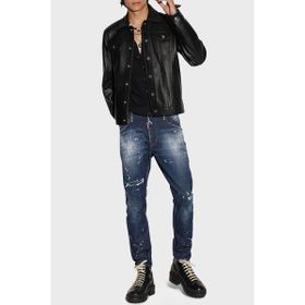 Dsquared2 S74LB1232 S30342 470 Lacivert Erkek Kot Pantolon