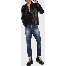 Dsquared2 S74LB1232 S30342 470 Lacivert Erkek Kot Pantolon