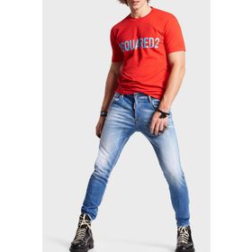 Dsquared2 S74LB1276 S30342 470 Lacivert Erkek Kot Pantolon