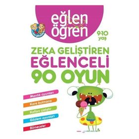 Dstil Tasarım Eğlen Öğren 9-10 Yaş Zeka Geliştiren Eğlenceli 90 Oyun