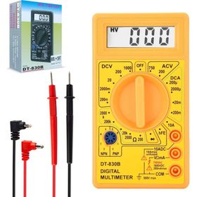 Dt-830B Siyah Dijital Avometre Multimetre