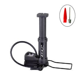 DT PMP-308 Bisiklet Pompası Pedal Tip Alüminyum Çift Valf
