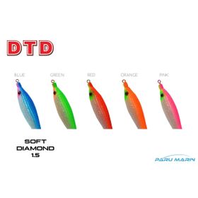DTD Soft Diamond 1.5 Serisi 55 mm Glow Suni Balık Yemi