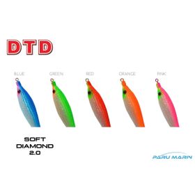 DTD Soft Diamond 2.0 Serisi 65 mm Glow Suni Balık Yemi