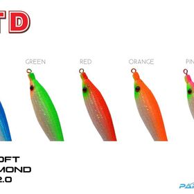 DTD Soft Diamond 2.0 Serisi 65 mm Glow Suni Balık Yemi