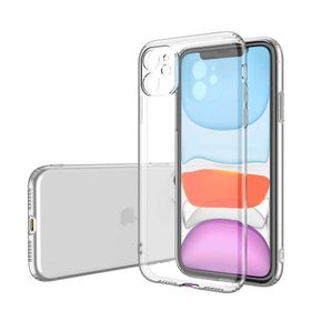 Dtech Apple iPhone 11 Lüx Kamera Korumalı Şeffaf Silikon Kılıf