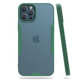 Dtech Apple iPhone 12 Pro Max Platin Tam Koruma Şık Silikon Kapak Kılıf