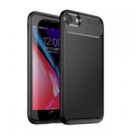 Dtech iPhone 8 Focus Karbon Silikon Esnek Kapak Kılıf