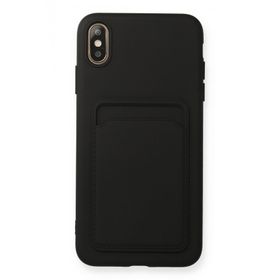 Dtech iPhone XS Max Kelvin Kartvizitli Şık Silikon Kılıf