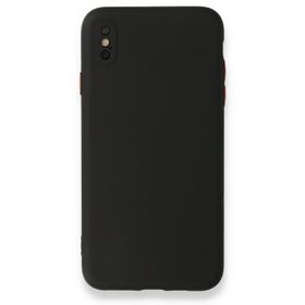 Dtech iPhone XS Max Lansman Kamera Korumalı Silikon Kılıf