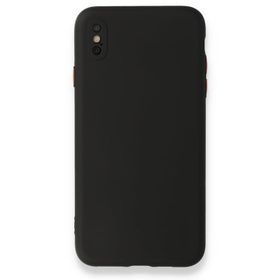 Dtech iPhone XS Max Lansman Kamera Korumalı Silikon Kılıf