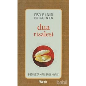 DUA RISALESI - BEDİÜZZAMAN SAID NURSI