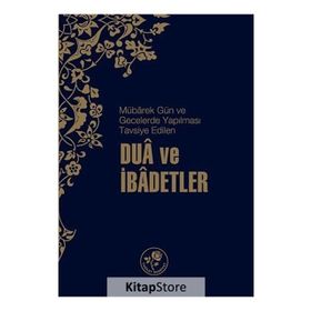 DUA VE İBADETLER - GENEL