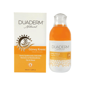 Duaderm 30 Spf 100 ml Yüz ve Vücut Güneş Kremi