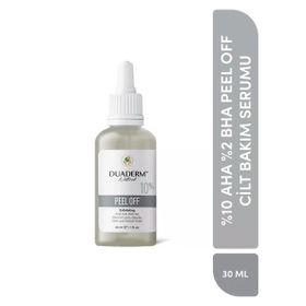 Duaderm Akne Karşıtı Siyah Nokta Önleyici Peel Off AHA 10% BHA 2% 30 ml Serum